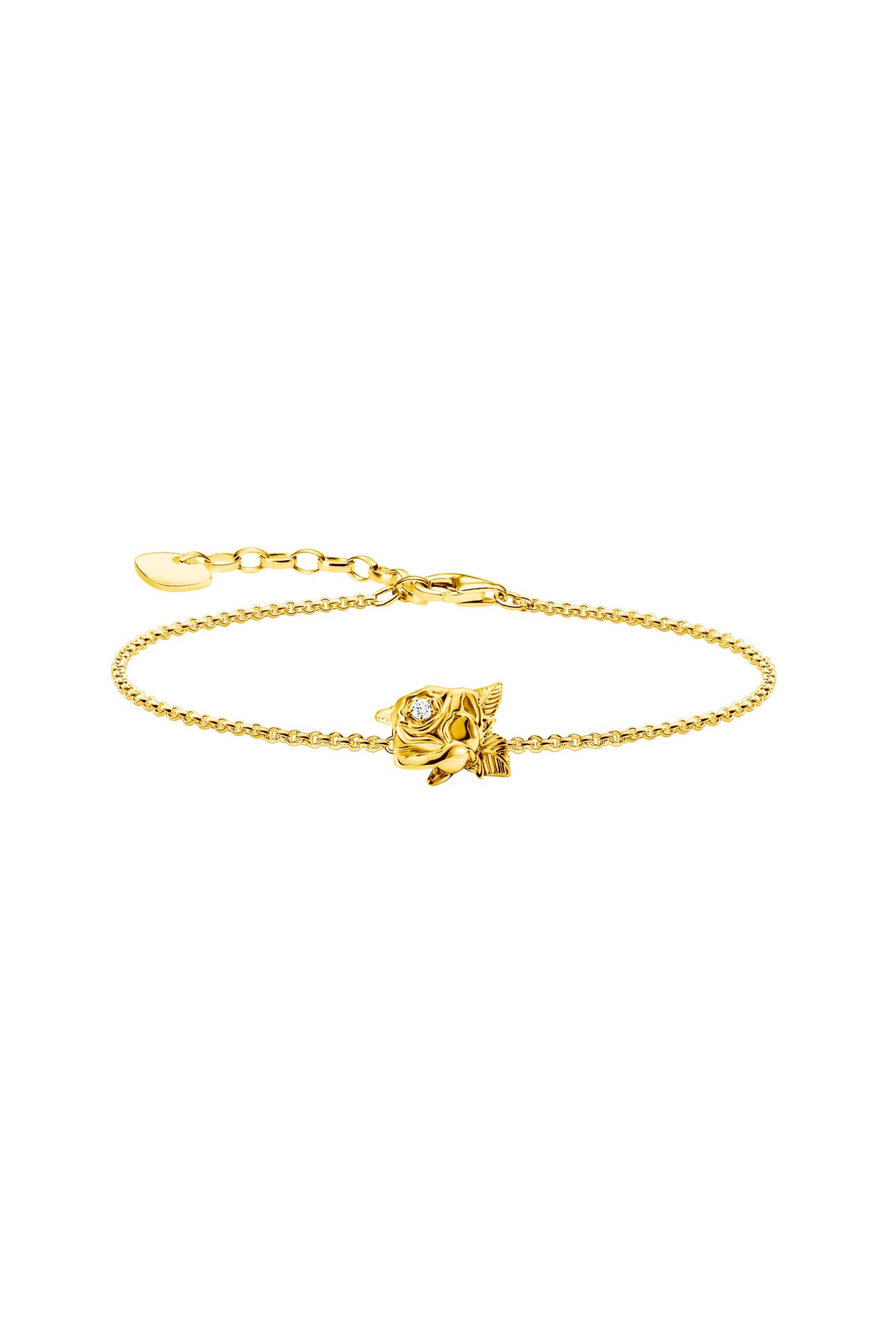 THOMAS SABO Armband 925 Sterlingsilber, 750 Gelbgold Vergoldung gold, Bild 1