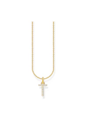 THOMAS SABO Kette 750 Gelbgold Vergoldung, 925 Sterlingsilber gold