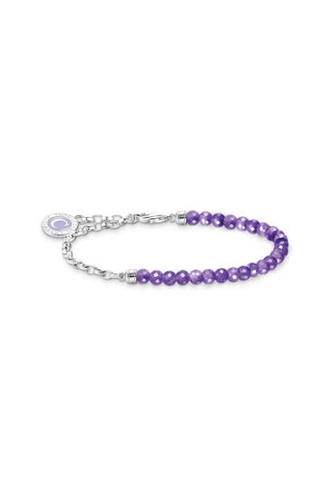 THOMAS SABO Armband 925 Sterlingsilber, Kaltemail silber