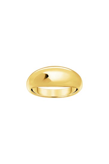 THOMAS SABO Ring 925 Sterlingsilber, 750 Gelbgold Vergoldung gold
