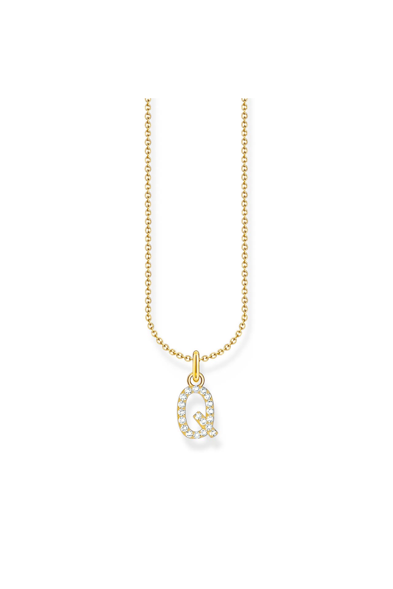 THOMAS SABO Kette 750 Gelbgold Vergoldung, 925 Sterlingsilber gold, Bild 1