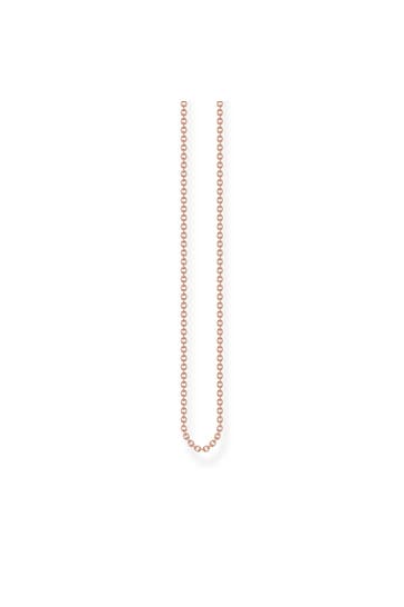 THOMAS SABO Kette 750 Roségold Vergoldung, 925 Sterlingsilber roségold
