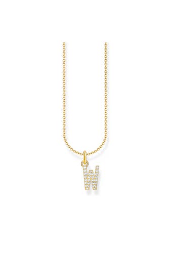THOMAS SABO Kette 750 Gelbgold Vergoldung, 925 Sterlingsilber gold