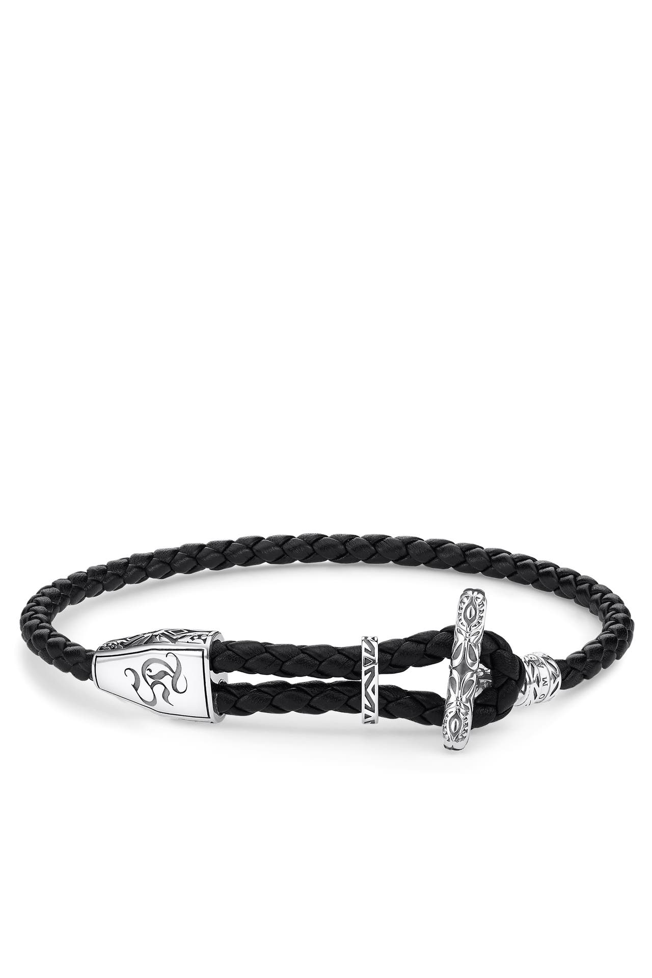 THOMAS SABO Armband 925er Sterlingsilber, geschwärzt silber-schwarz, Bild 1