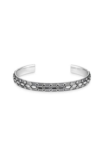 THOMAS SABO Armband 925 Sterlingsilber, geschwärzt silber-schwarz