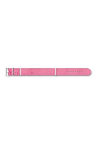 THOMAS SABO Armband Textil; Edelstahl pink