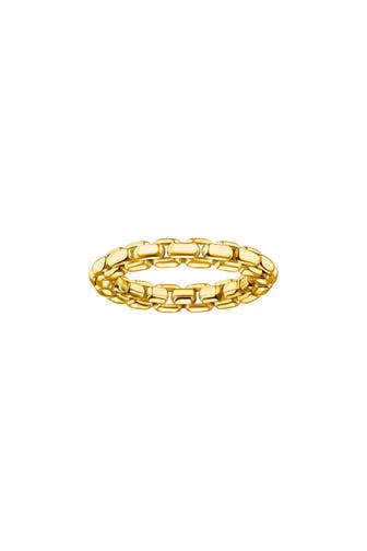 THOMAS SABO Ring Recyceltes 925 Silber, 18k Vergoldung gold