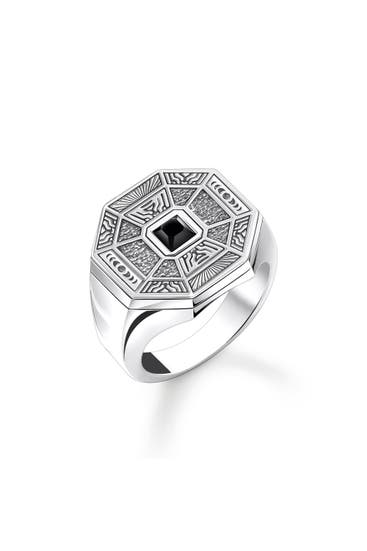 THOMAS SABO - Ring Lebensweg 925 Sterlingsilber, geschwärzt
