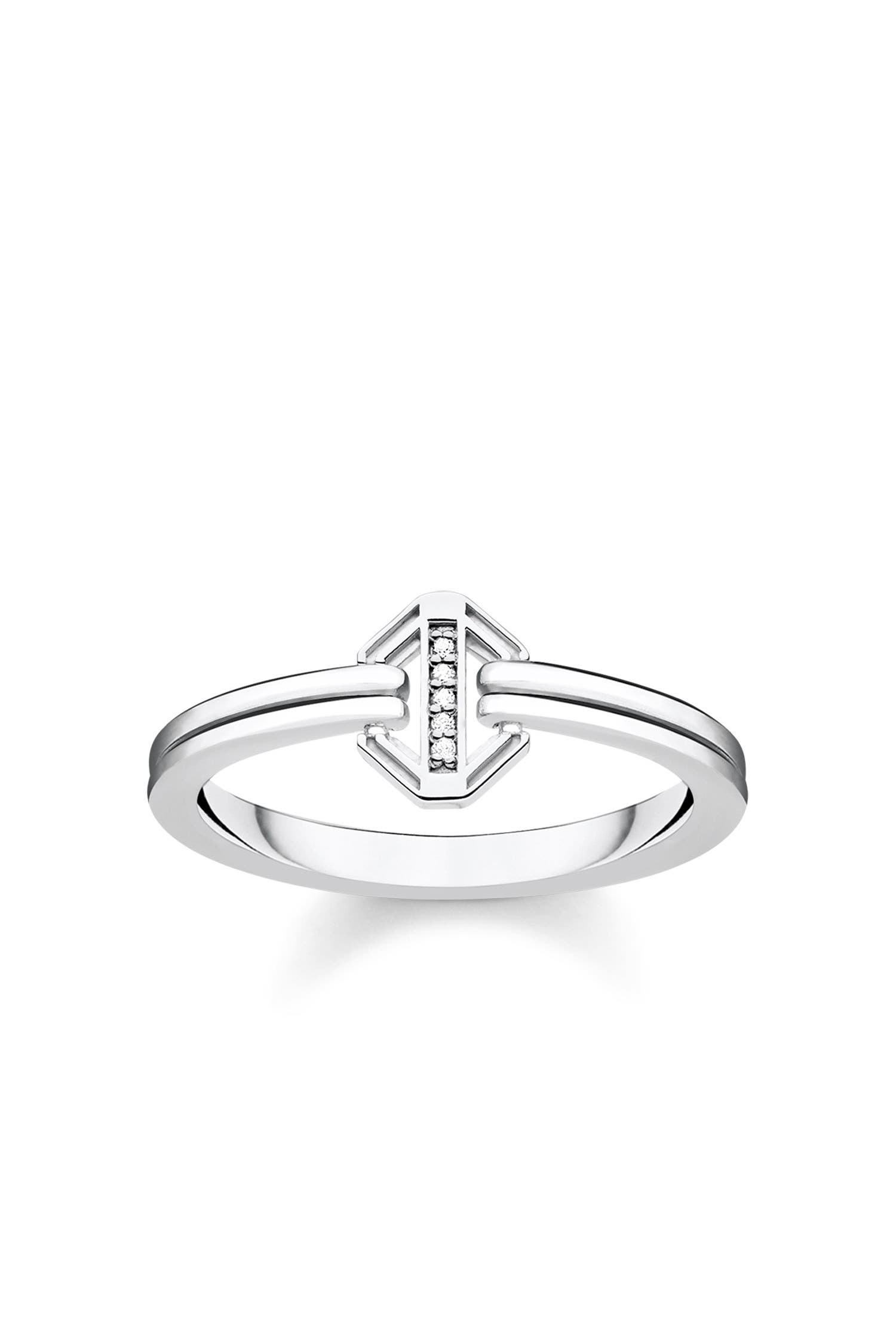 Thomas Sabo Boucles D'Oreilles Étoile Et Lune - Argent 925 Avec Zircone Blanche