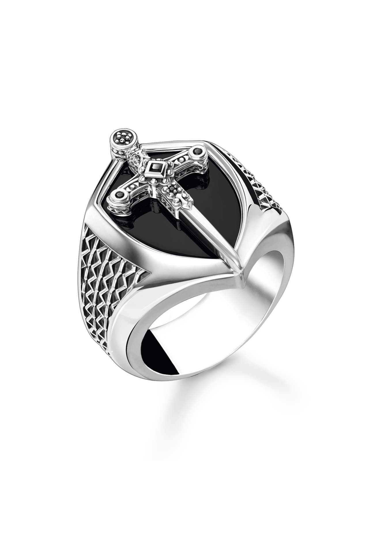 THOMAS SABO Ring 925 Sterlingsilber, geschwärzt silberfarben, Bild 1