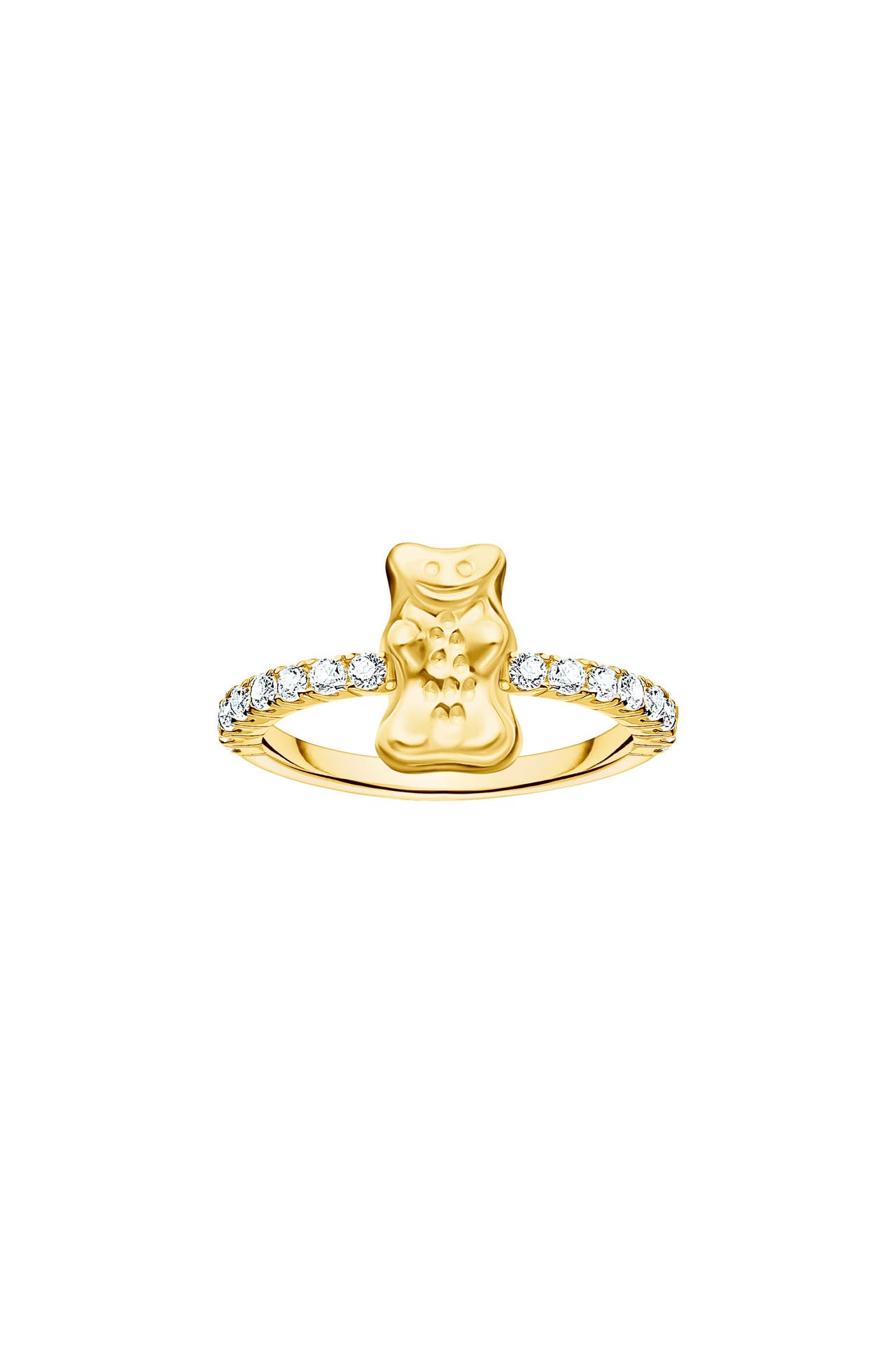 THOMAS SABO Ring Recyceltes 925 Silber, 18k Vergoldung gold, Bild 1