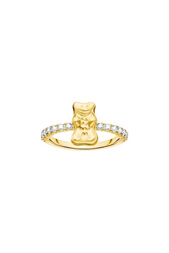 THOMAS SABO Ring Recyceltes 925 Silber, 18k Vergoldung gold