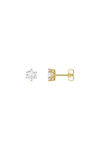 THOMAS SABO Ohrringe 925 Sterlingsilber, 750 Gelbgold Vergoldung gold