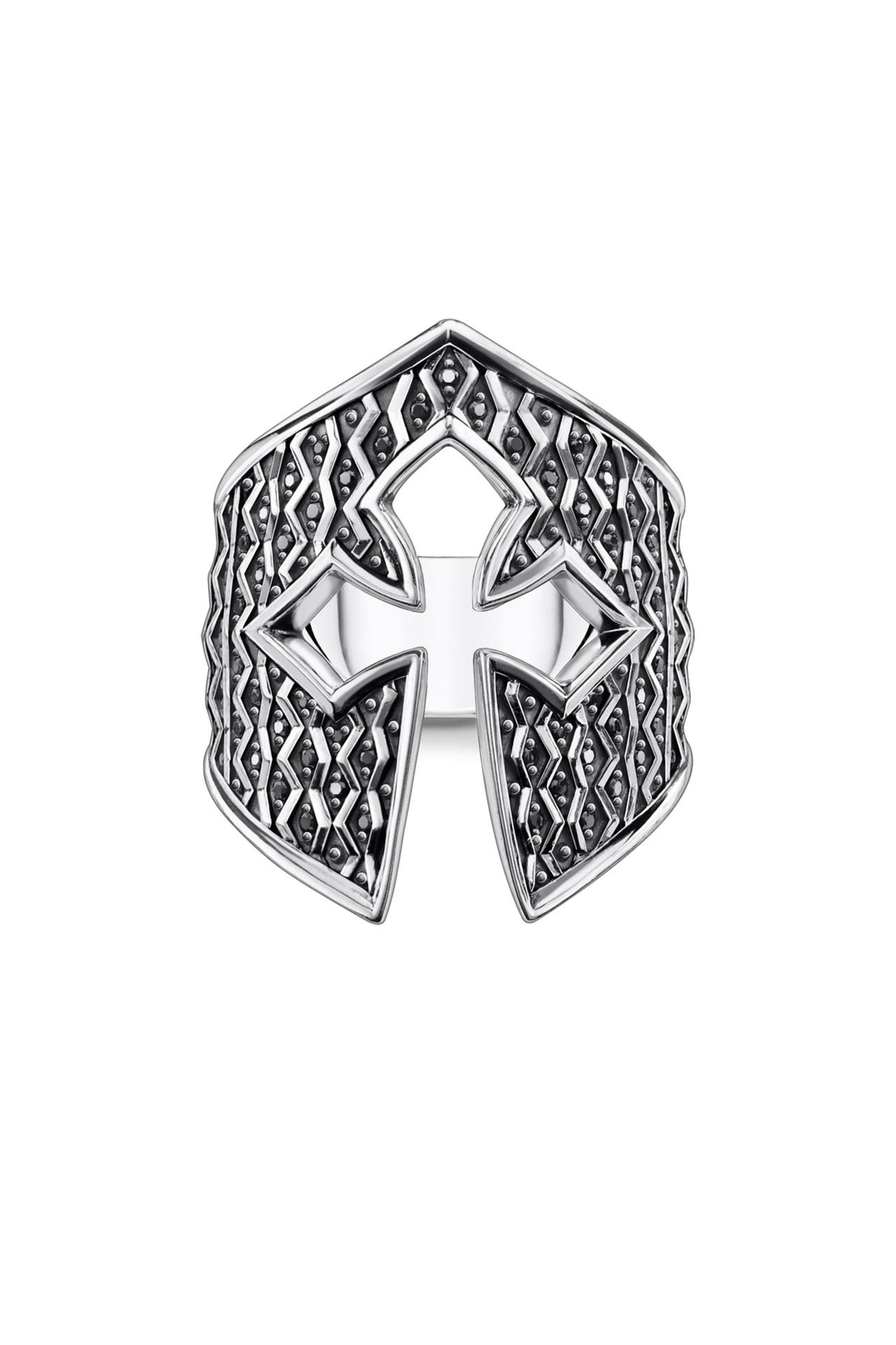 THOMAS SABO Ring 925 Sterlingsilber, geschwärzt silberfarben, Bild 1