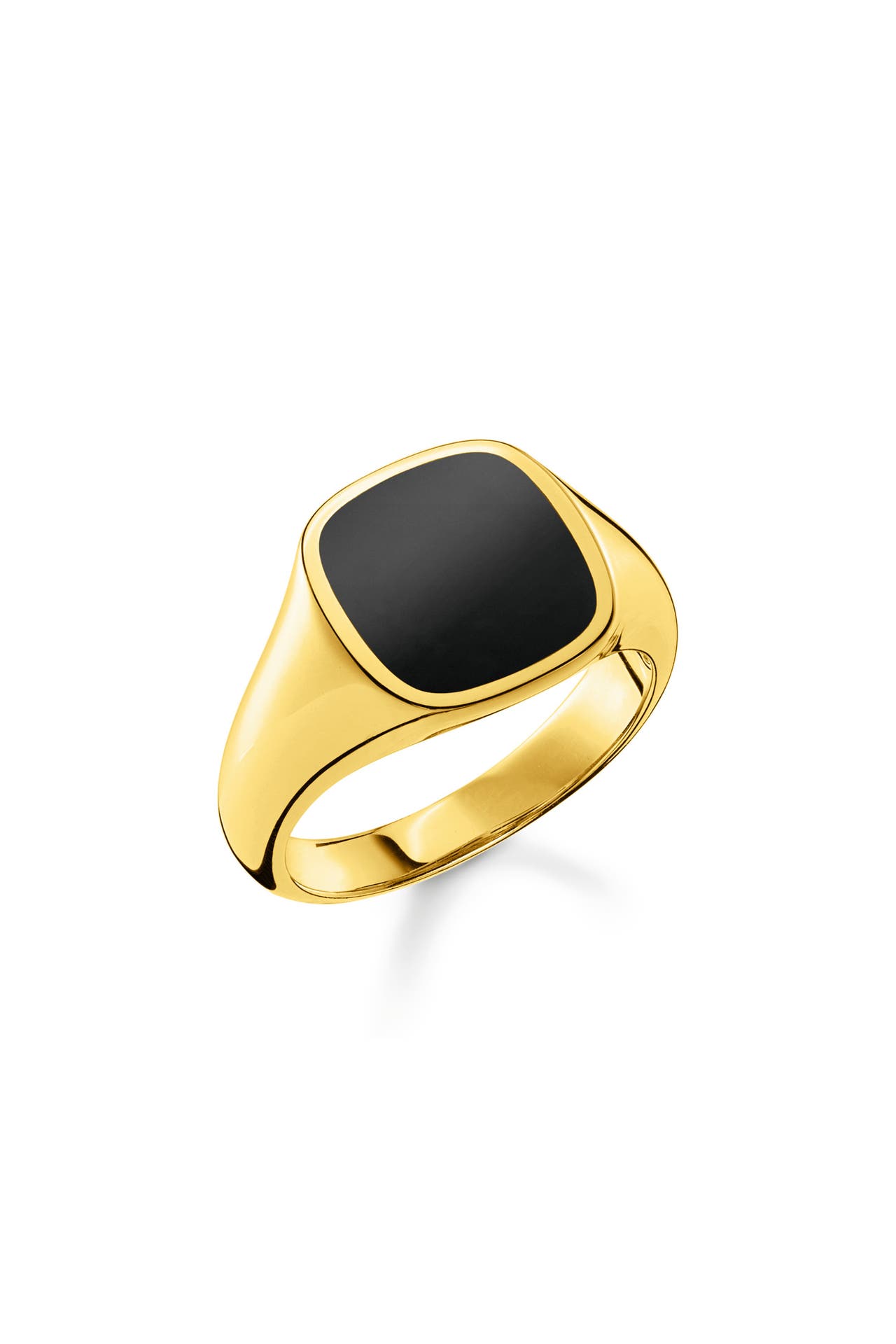 THOMAS SABO Ring 925 Sterlingsilber, 750 Gelbgold Vergoldung gold, Bild 1