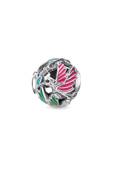 THOMAS SABO Bead 925 Sterlingsilber, geschwärzt, Kaltemail