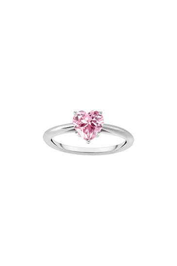 THOMAS SABO Ring 925 Sterlingsilber silber-pink