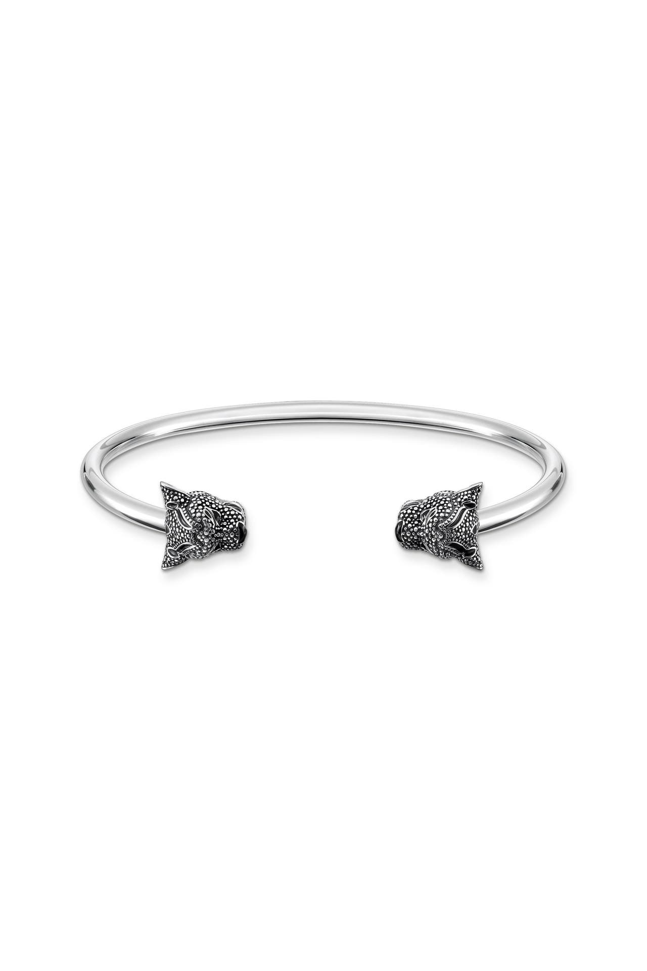 THOMAS SABO Armband 925 Sterlingsilber, geschwärzt, Kaltemail silber-schwarz, Bild 1