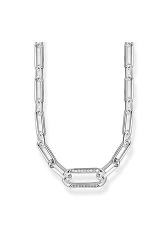 THOMAS SABO Kette 925 Sterlingsilber, geschwärzt silber