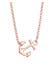 Kette Anker Maritim Hanseatisch 925 Silber Rosegold
