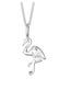 Kette Flamingo 925 Sterling Silber Silber