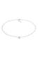 Kette Choker Kugelkette Disc Plättchen 925 Silber Silber
