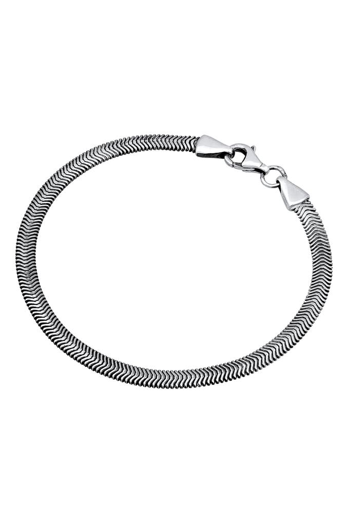 Armband - 925 online Silber Fischgräte Schlangenkette Elegant » günstig Outletcity kaufen Flach | KUZZOI