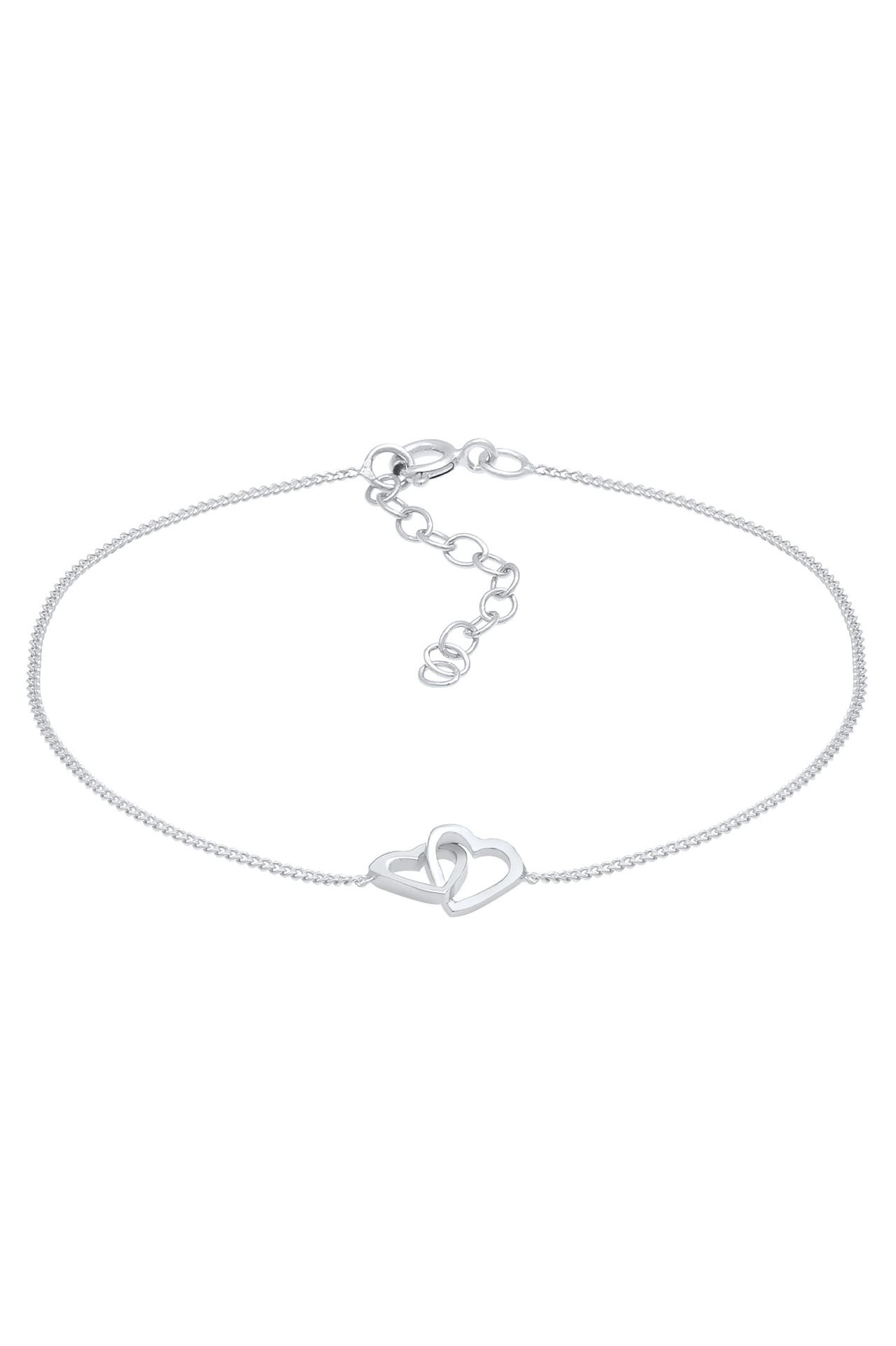 ELLI Armband Herz Love Verschlungen 925 Silber Silber, Bild 1
