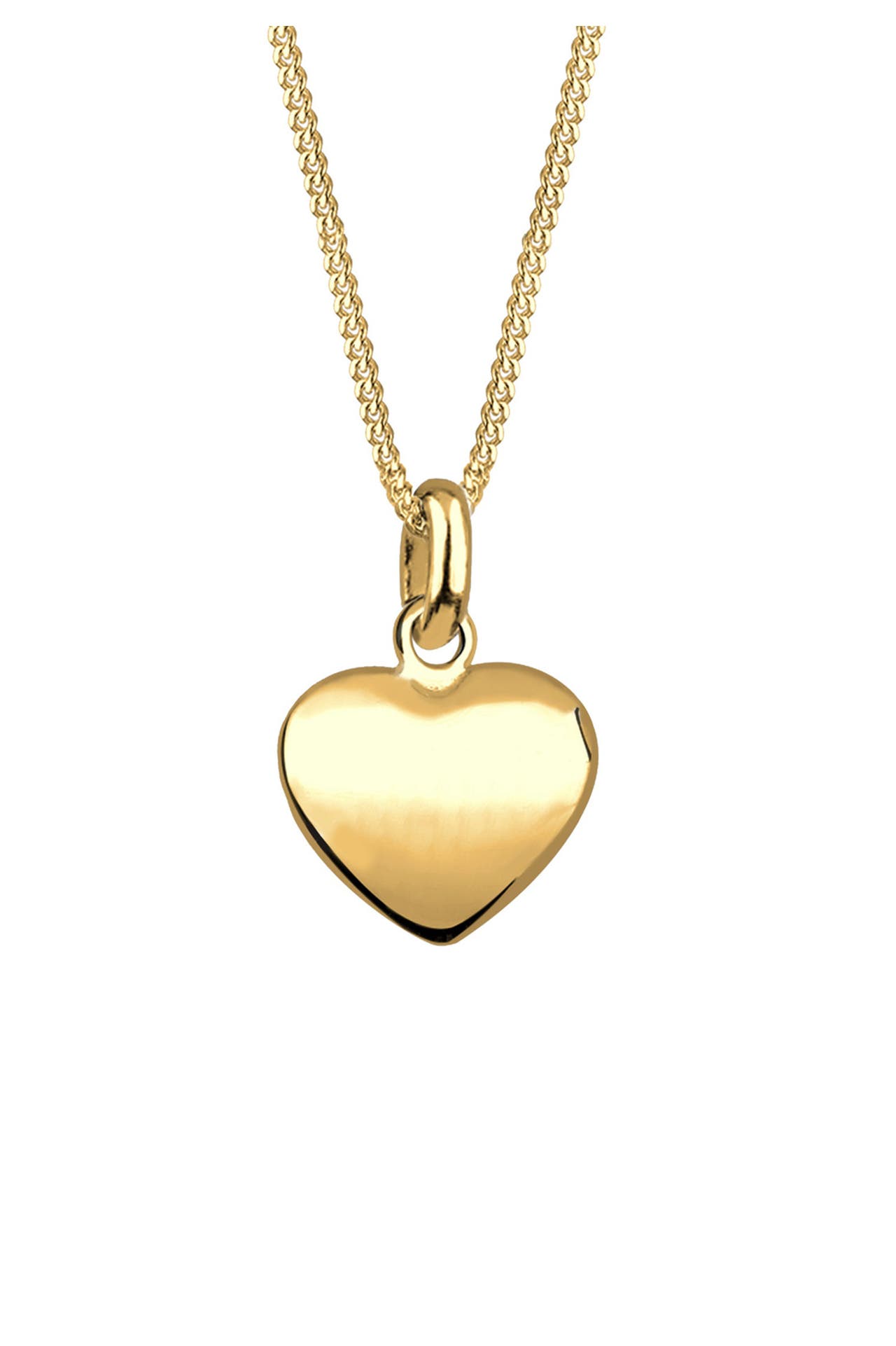 ELLI Kette Herz Filigran Klassisch Schmuck Geschenk 925 Silber Gold, Bild 1