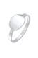 Ring Siegelring Basic Trend Oval 925 Silber Silber