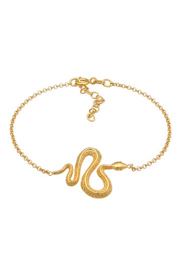 ELLI Armband Schlange Snake Modisch 925 Silber Gold