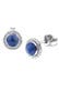 Ohrringe Lapislazuli Geburtsstein September Edel 925 Silber Blau