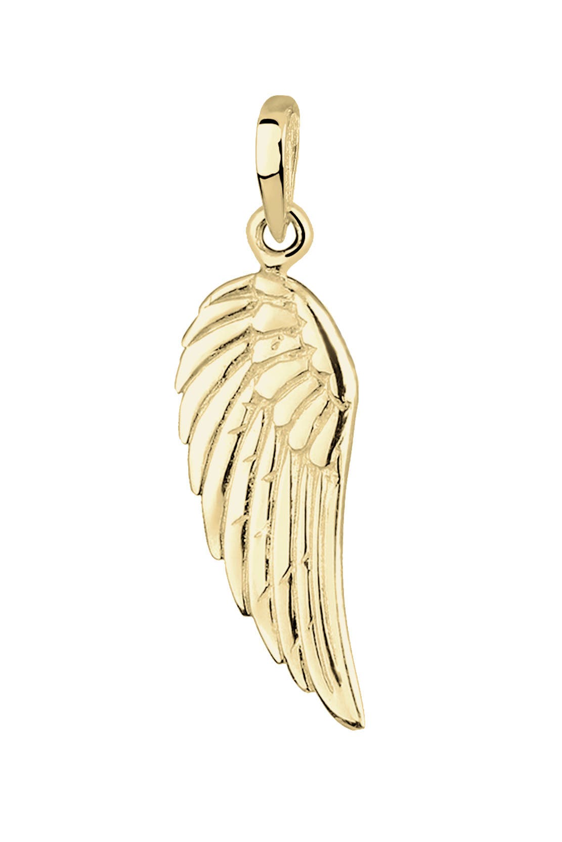 ELLI PREMIUM Anhänger Flügel Engel 375 Gelbgold, Bild 1