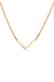 Kette V-Kette Geo Minimal 375 Gelbgold Gold