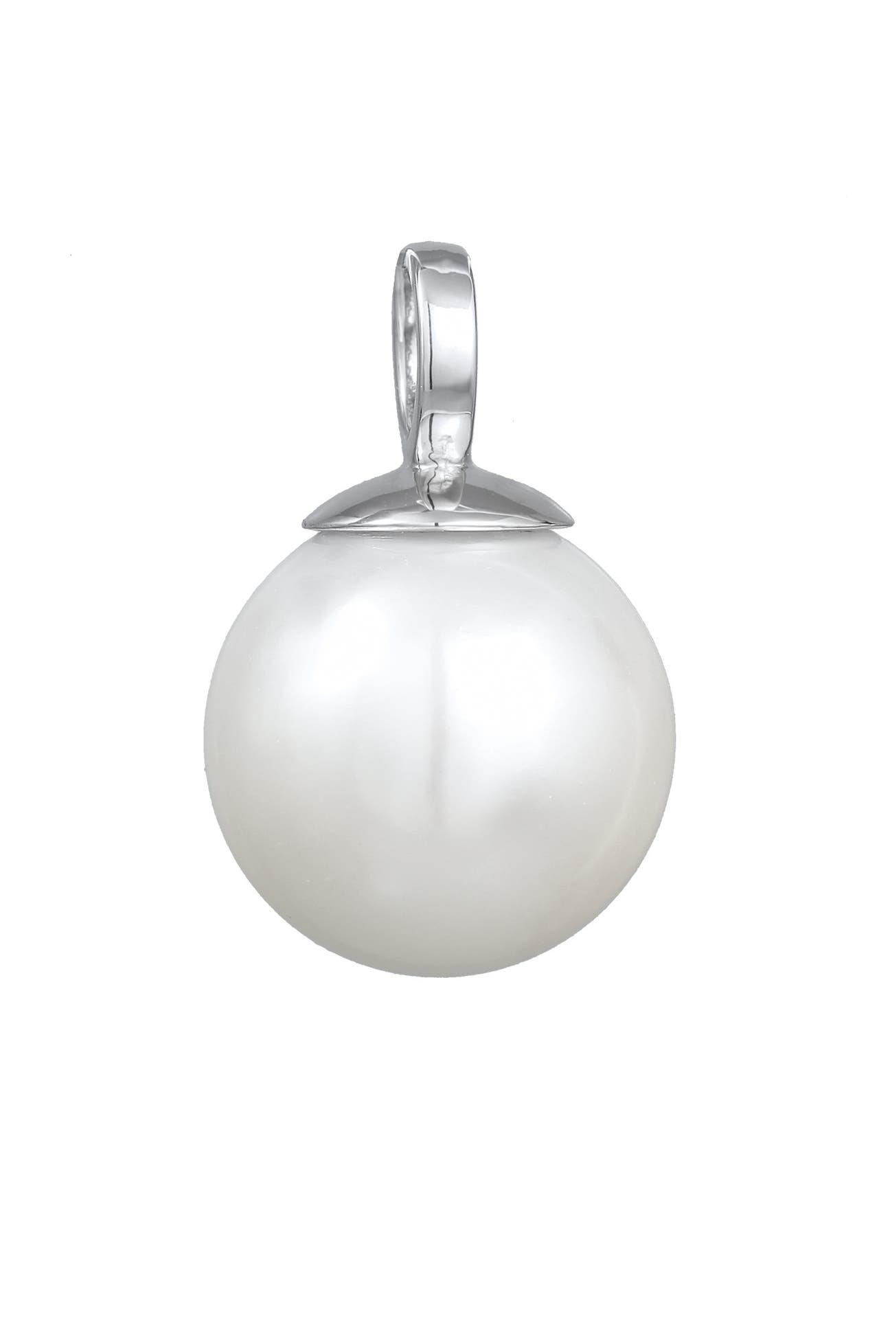 NENALINA Anhänger Muschelkernperle 925 Silber weiß, Bild 1