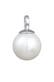 Anhänger Muschelkernperle 925 Silber weiß