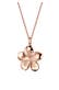 Kette Frangipani Blüte 925 Silber Rosegold