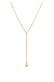 Kette Choker Y-kette Kugelkette Basic 925 Silber Gold