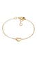 Armband Herz Liebe Unendlichkeit Infinity 375 Gelbgold Gold
