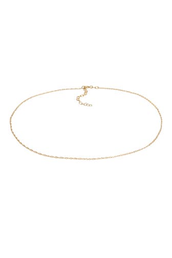 ELLI Kette Choker Panzerkette Gedreht Singapur 925 Silber Gold