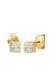 Ohrringe Ohrstecker Quadrat Diamant (0.2 ct) 585 Gelbgold Gold