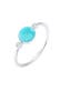 Ring Elli Ring Gipsy Trend Blogger Zirkonia Howlith 925 Silber Silber