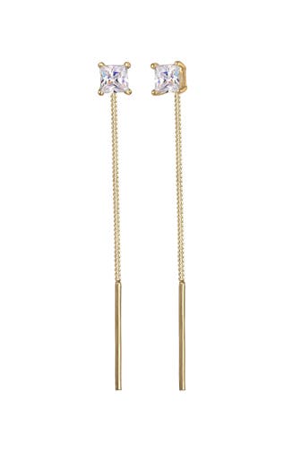 ELLI Ohrringe Zirkonia 925 Silber gold