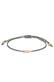 Armband Fisch Symbol Nylon Kommunion 925 Silber Rosegold