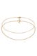 Kette Choker Set (2tlg) Schlangen Ankerkette 925 Silber Gold