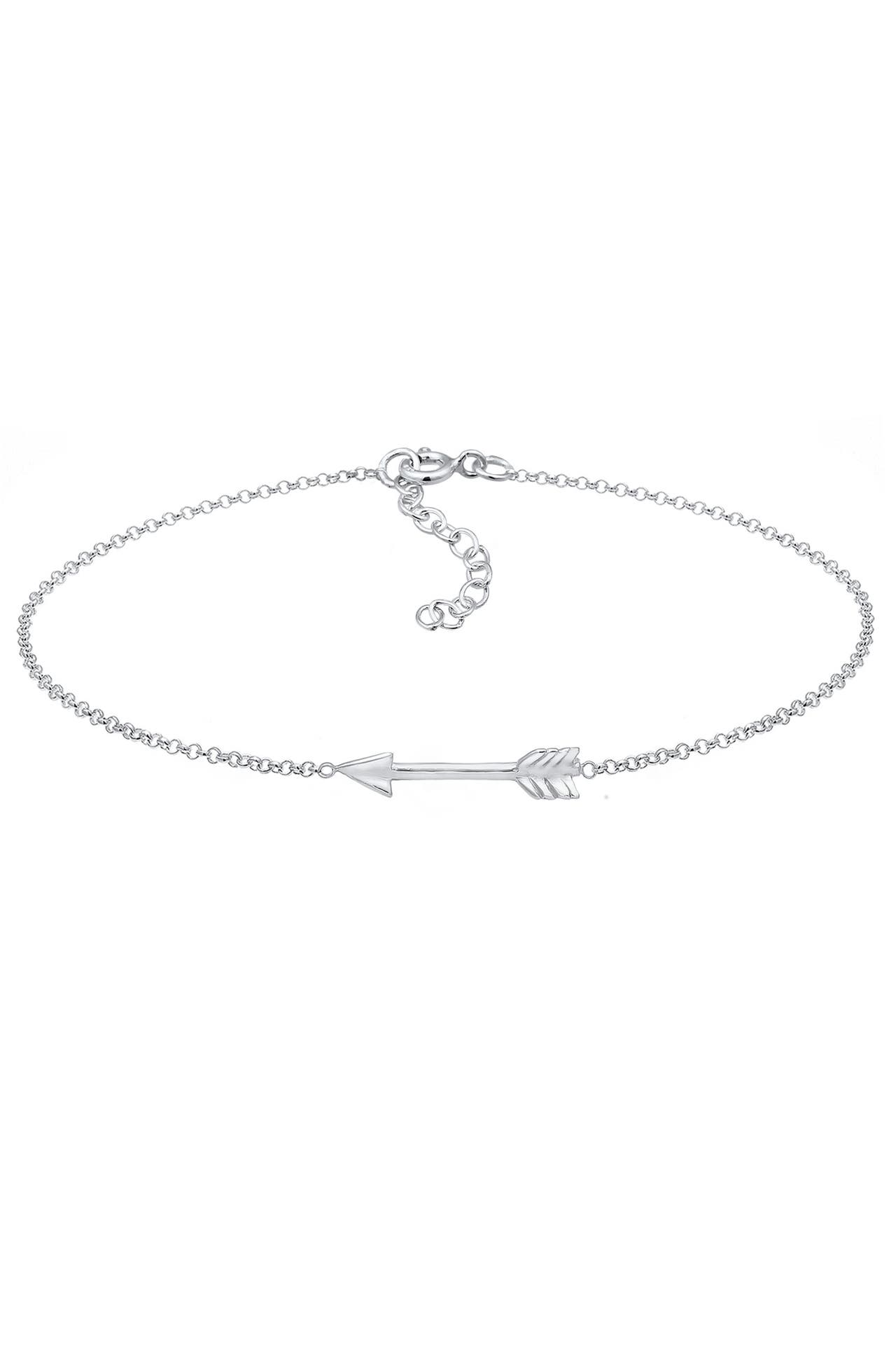 ELLI Armband Erbskette Pfeil Boho Look Festival Cool 925 Silber Silber, Bild 1