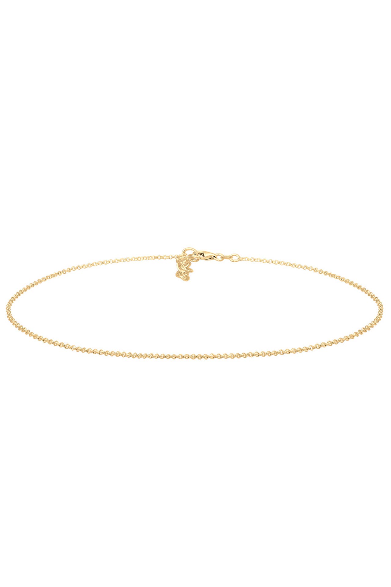 ELLI Kette Choker Kette Basic ohne Anhänger 925 Silber Gold, Bild 1
