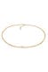 Kette Choker Verschlungen Venezianer 925 Silber Gold
