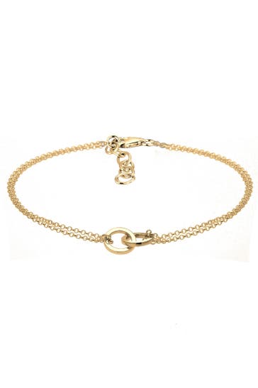 ELLI Armband Kreis Trend Verbundenheit 925 Sterling Silber Gold