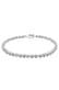 Armband Tennisarmband mit Kristallen von Swarovski® 925 Sterling Silber Silber